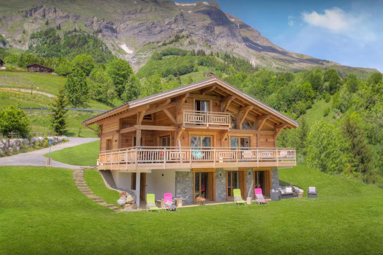 Chalet Sabaroc - Ovo Network La Giettaz Dış mekan fotoğraf