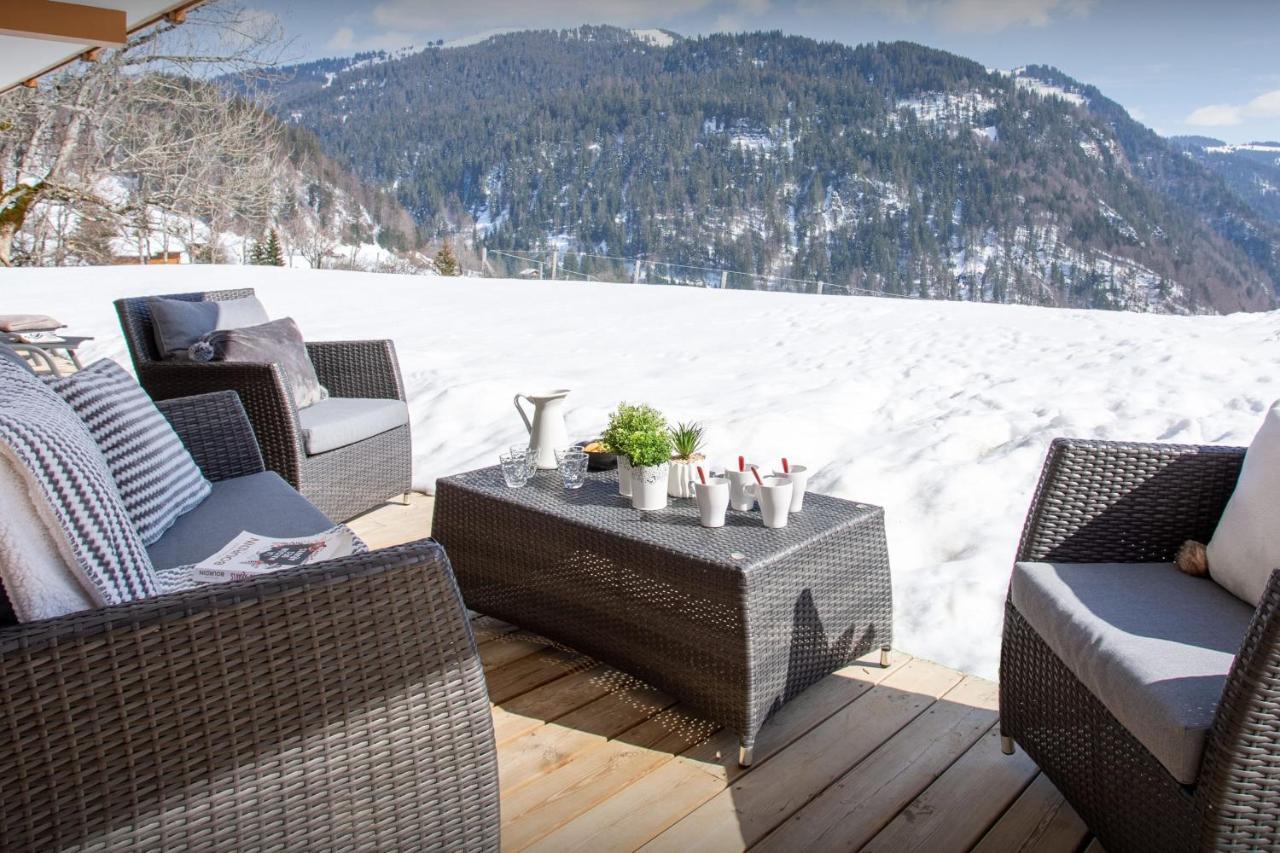 Chalet Sabaroc - Ovo Network La Giettaz Dış mekan fotoğraf