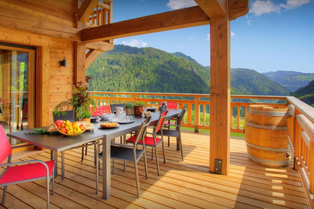 Chalet Sabaroc - Ovo Network La Giettaz Dış mekan fotoğraf