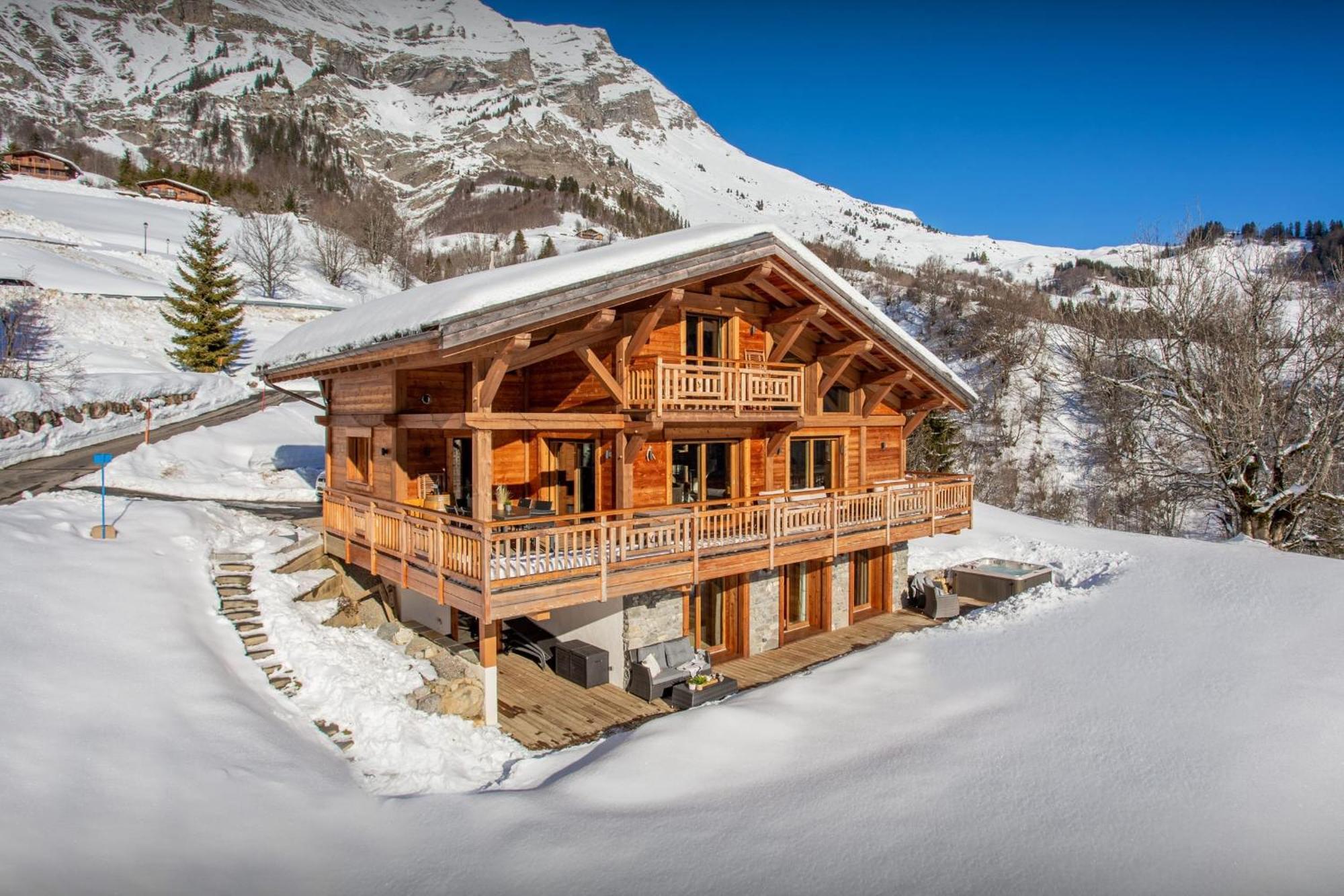 Chalet Sabaroc - Ovo Network La Giettaz Dış mekan fotoğraf